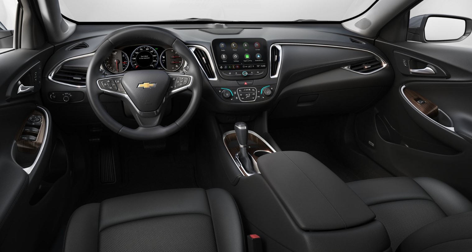 2019 Chevrolet Malibu Premier Gray Interior